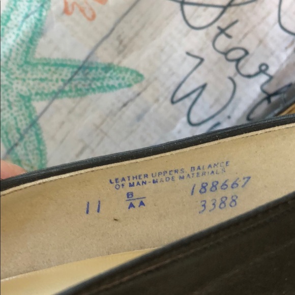 Enna Jetticks Size 11 1960’s Black Leather Shoes. - Picture 4 of 10